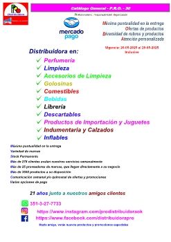 Catálogo General P.R.O. L30