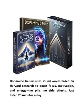 Dopamine Genius Review Program Audio Digital