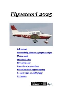 2025 - Flyveteori - 9 fag - færdig