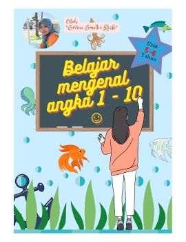 E MODUL Belajar Mengenal Angka 1-10