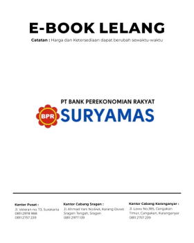 EBOOK ASET HAPUS DIKI & JOKO SUY