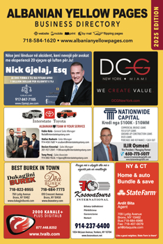 Albanian Yellow Pages 2025 Edition