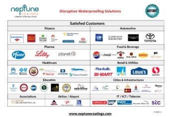 Neptune Coatings References – V-2025-3